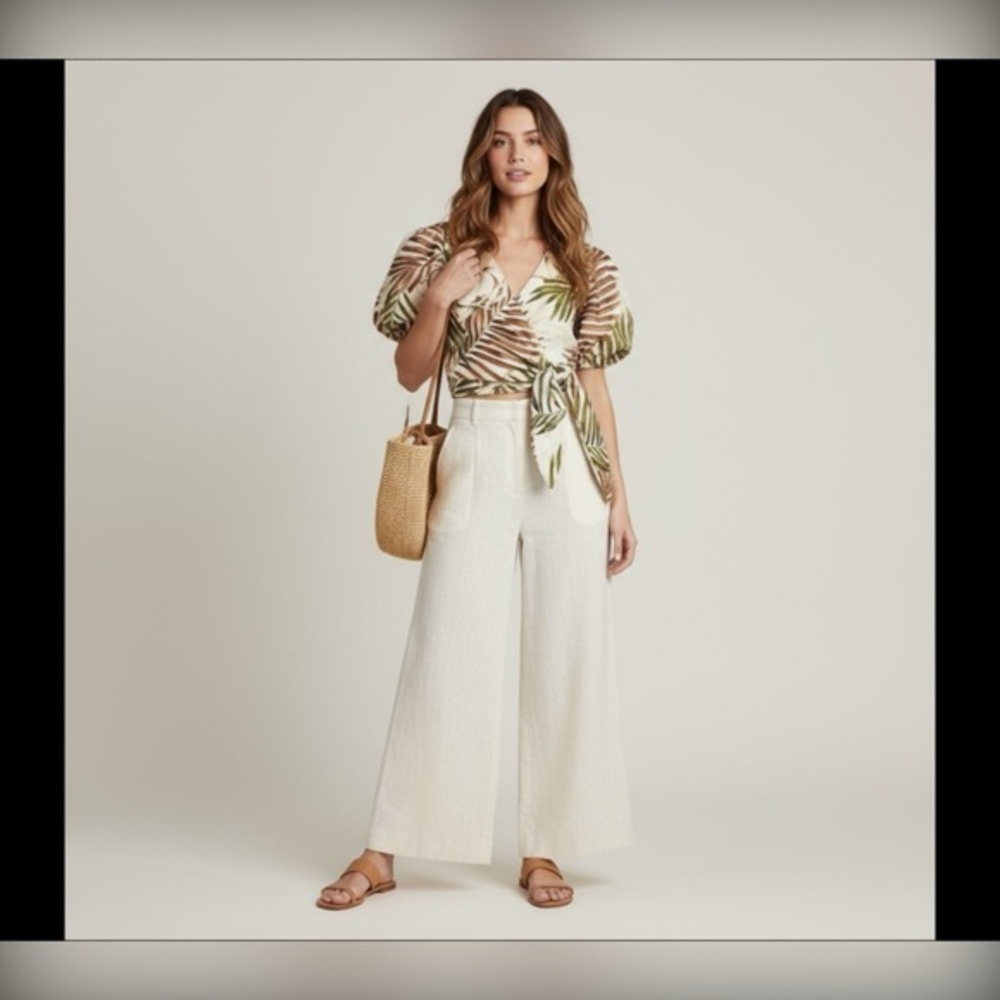 PATBO Wrap Blouse